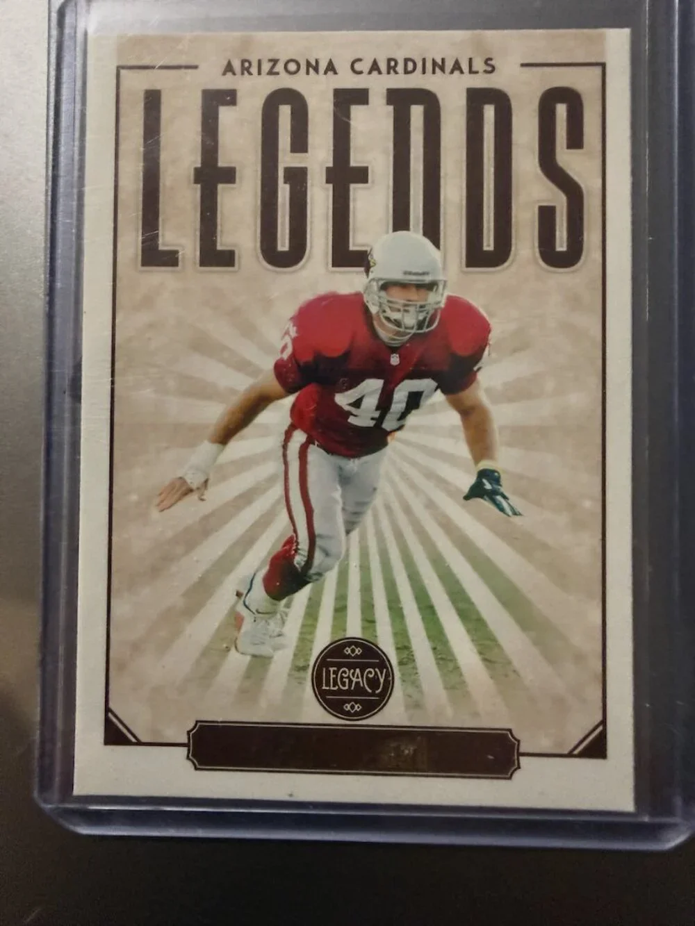 Panini 2020 Legacy Legends Insert American Hero Pat Tillman Arizona Cardinals